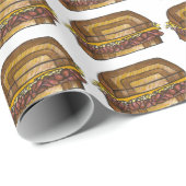 NYC Joodse Deli Corned Beef Reuben Sandwich Cadeaupapier (Rol Hoek)