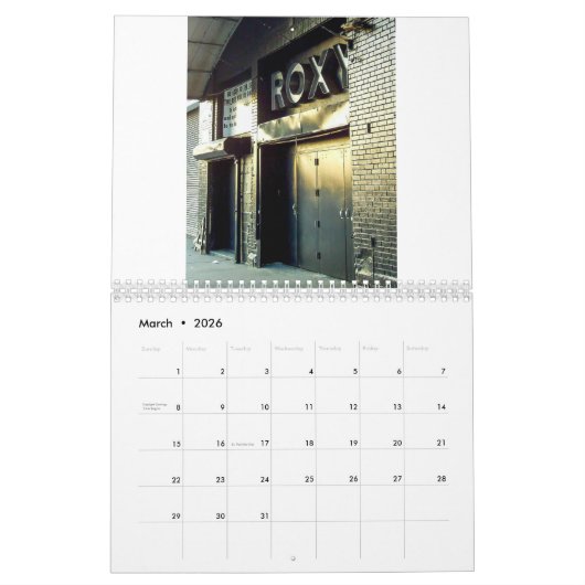  NYC KALENDER (Mar 2026)