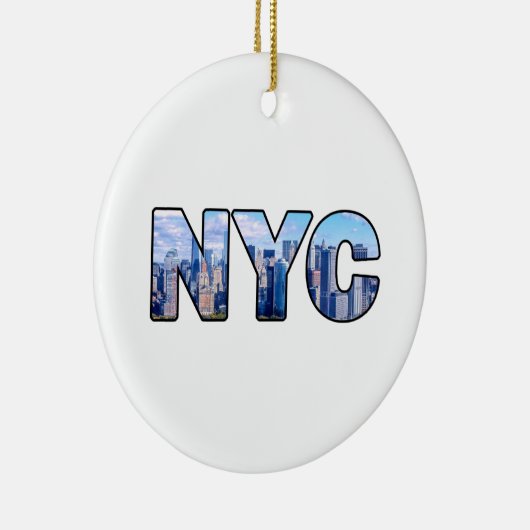NYC KERAMISCH ORNAMENT (Rechts)