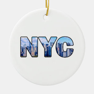 NYC KERAMISCH ORNAMENT