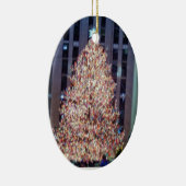 NYC kerstboomversiering Keramisch Ornament (Rechts)