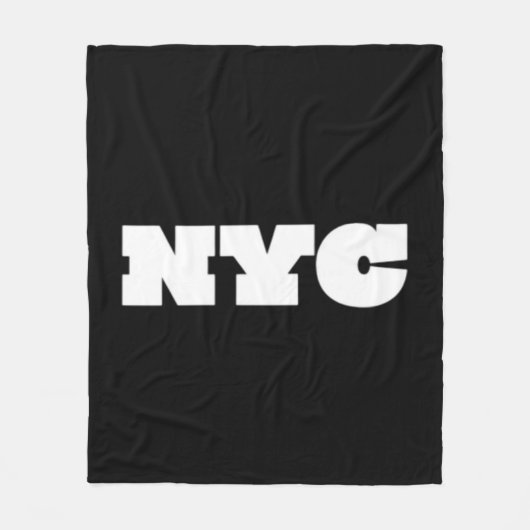 NYC Klassieker  Fleece Deken (Voorkant)