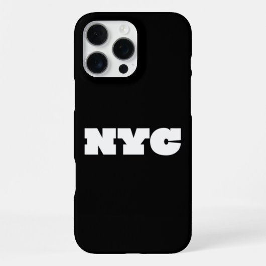 NYC Klassieker iPhone Hoesje (Achterkant)