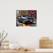 NYC Koele Auto Poster (Keuken)