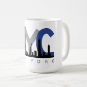 NYC koffiemok (Voorkant rechts)