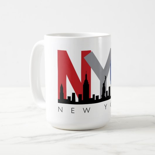 NYC koffiemok (Voorkant links)