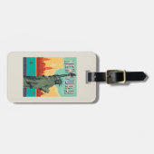 NYC - Lady Liberty Bagagelabel (Voorkant horizontaal)
