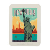 NYC - Lady Liberty Magneet (Verticaal)