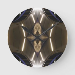 NYC Landmarks Futuristic Unusual Urban Elegance Ronde Klok