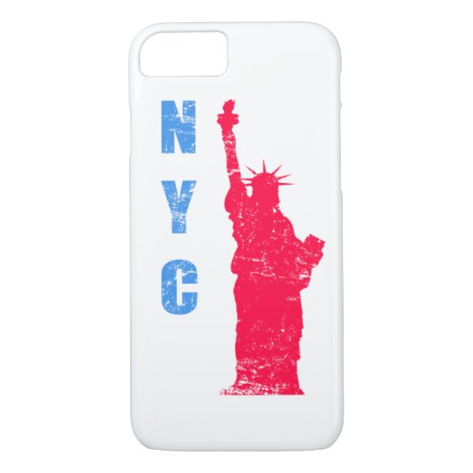 NYC Liberty Case-Mate iPhone Case (Achterkant)