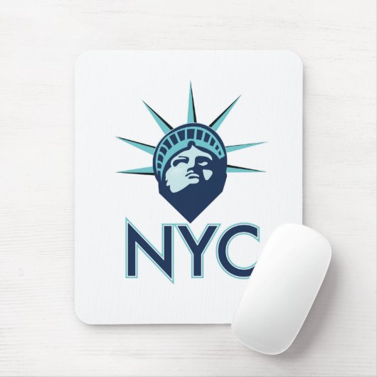 NYC Liberty Muismat (Met muis)