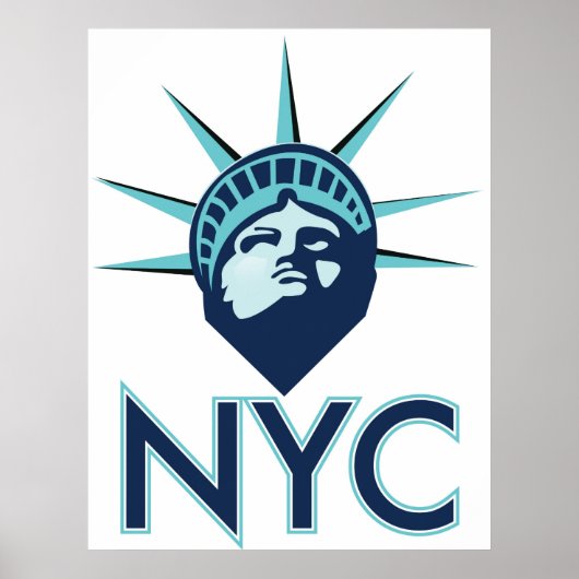NYC Liberty Poster (Voorkant)