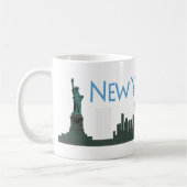 NYC Liberty Skyline mok (Links)