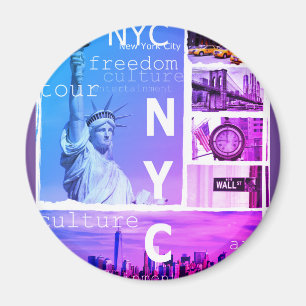 Nyc Liberty Statue New York City Magneet