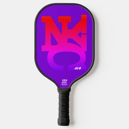 NYC LOGO HAVIC Pickleball Paddle (Achterkant)
