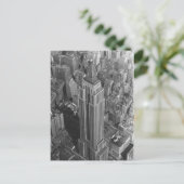  NYC ~ Luchtrijk Uitzicht St. Bldg/McCreey's Briefkaart (Staand voorkant)