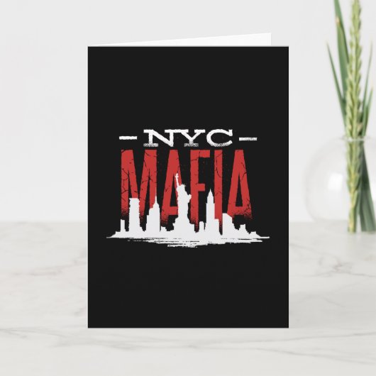 NYC Mafia Kaart (Voorkant)