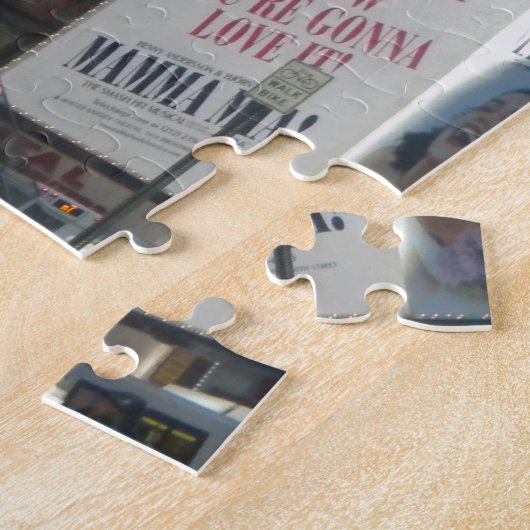 NYC Mamma Mia! Legpuzzel (Zijkant)