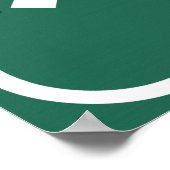 NYC Manhattan Exit Interstate Highway Road Poster (Hoek)