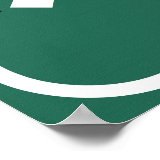 NYC Manhattan Exit Interstate Highway Road Poster (Hoek)