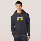 NYC Mannen Hoodie (Voorkant volledig)