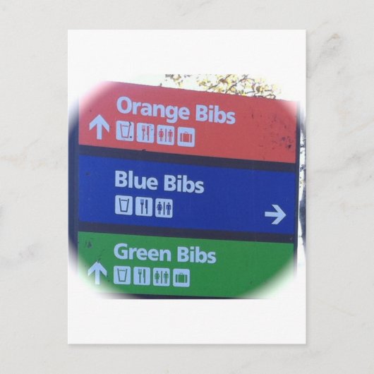 NYC MARATHON BIBS BRIEFKAART (Voorkant)