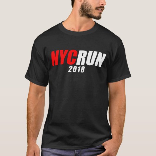 NYC Marathon Runners Apparel T-shirt (Voorkant)