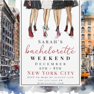 NYC Meidenavond Modeparty Kaart