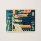 NYC met prachtige Times Square Legpuzzel (Horizontaal)