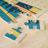 NYC met prachtige Times Square Legpuzzel (Zijkant)