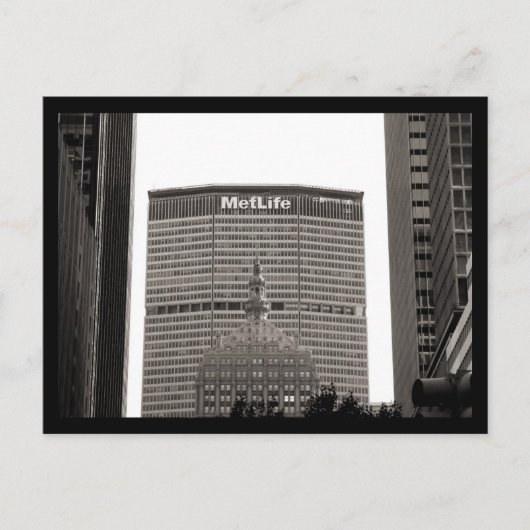 NYC MetLife Briefkaart (Voorkant)