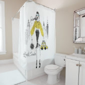 NYC Mode Week Cab Shower Cursus Douchegordijn (In situ)