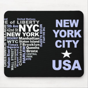 NYC mousepad Muismat