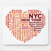 NYC mousepad Muismat (Voorkant)