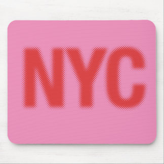 NYC Mousepad (rood roze) Muismat