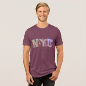 NYC naam grafisch T-shirt (Voorkant volledig)