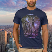 NYC naam grafisch T-shirt