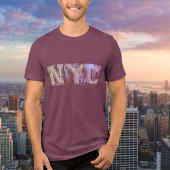 NYC naam grafisch T-shirt