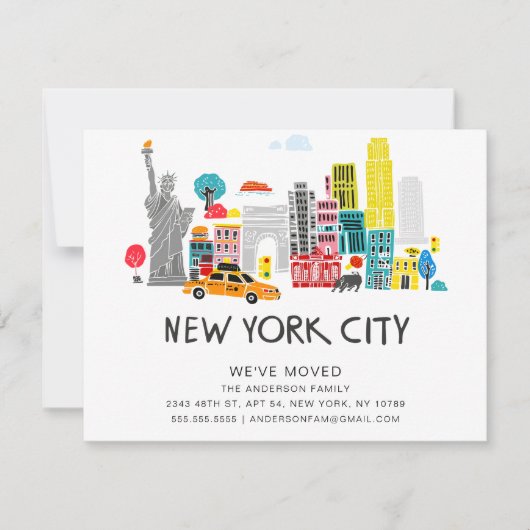 NYC New Beginnings Bewegende Aankondiging (Voorkant)