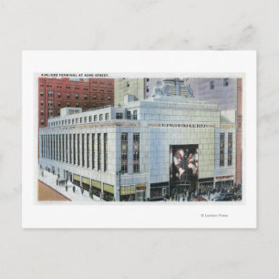 NYC, New York42nd Street Uitzicht of Terminals Briefkaart