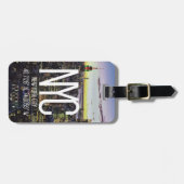 NYC New York bagagelabel (Voorkant horizontaal)