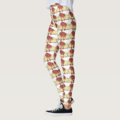 NYC New York Cherry Cheesecake Cheese Cake Foodie Leggings (Links)