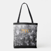 NYC New York circa 1979 Urban Chic Tote Bag (Achterkant)