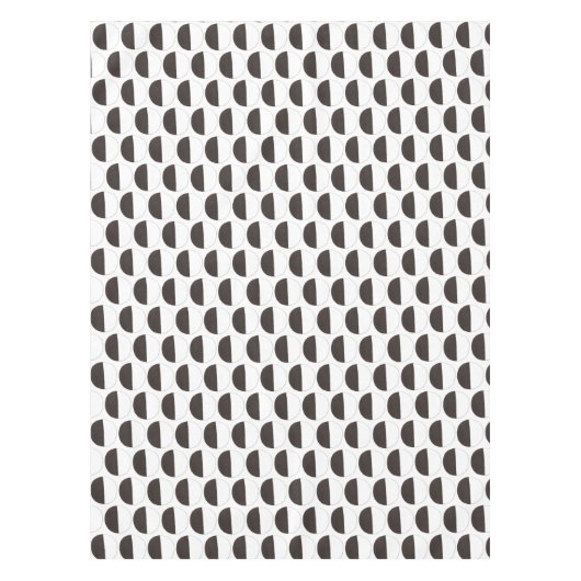 NYC New York City Black en White Cookies Tafelkleed (Voorkant)