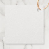 NYC New York City Checkered Taxi Cab Bedankjes Labels (Achterkant)