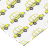 NYC New York City Checkered Yellow Taxi Cab Tafelkleed (Gekanteld)