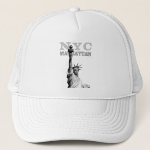 Nyc New York City Manhattan Liberty Statue Trucker Pet