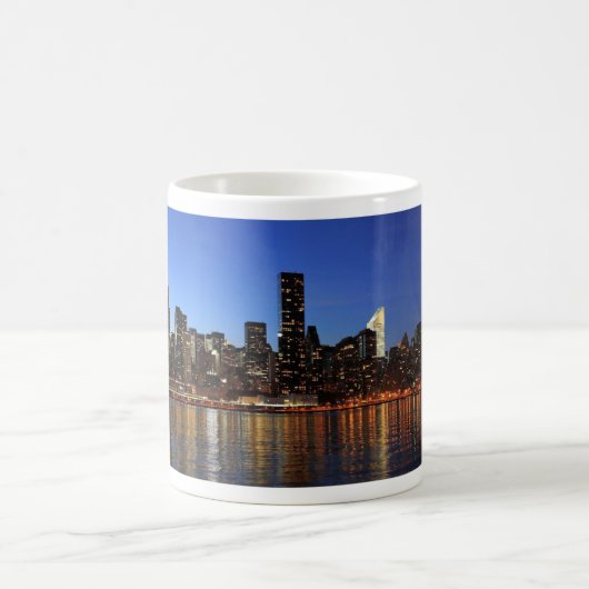 NYC New York City Manhattan Night Koffiemok (Center)