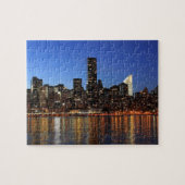 NYC New York City Manhattan Night Legpuzzel (Horizontaal)