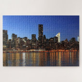 NYC New York City Manhattan Night Legpuzzel (Horizontaal)